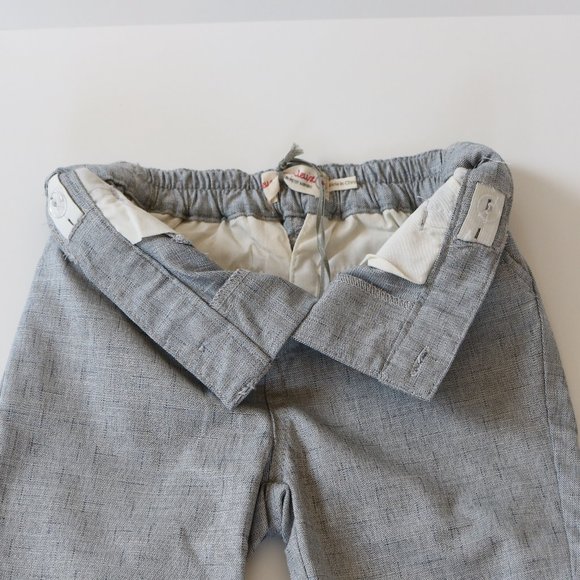 Boys Grey Dress Shorts - Wedding, Church, photos - Picture 4 of 5